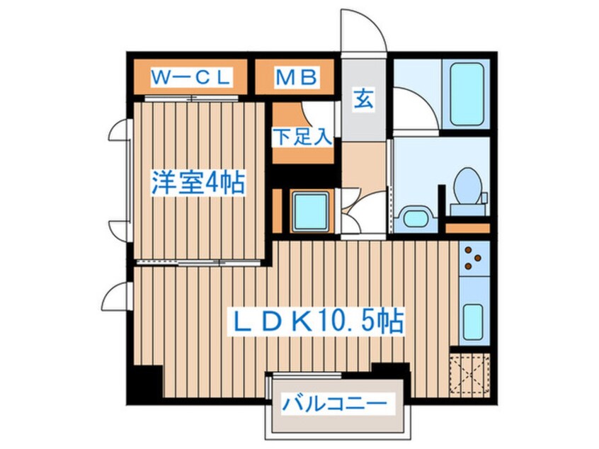 間取図 第二桃李園ビル