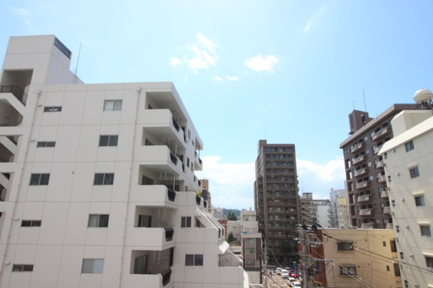 室内からの展望 第二桃李園ビル