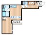 ラシ－ネ薬師堂 1Rの間取り