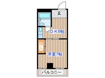 間取図 ﾗﾎﾟｰﾙﾋﾞﾙ