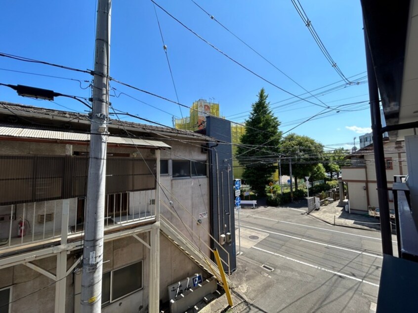 室内からの展望 ﾗﾎﾟｰﾙﾋﾞﾙ