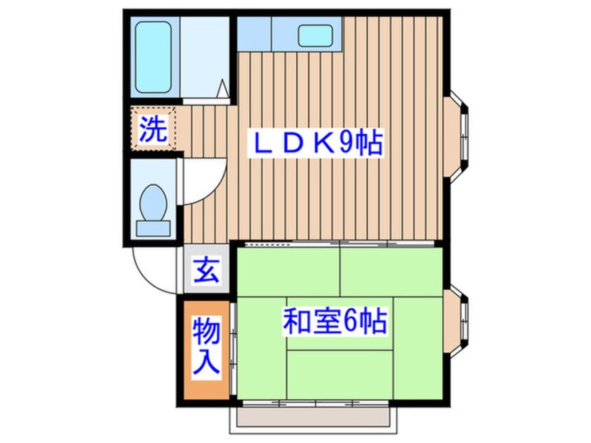 間取図 高秀ハイツ