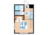 畳屋町ハイツ 1Kの間取り