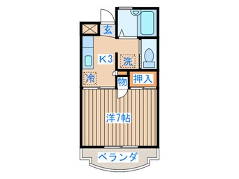 間取図 ヴェラ１８