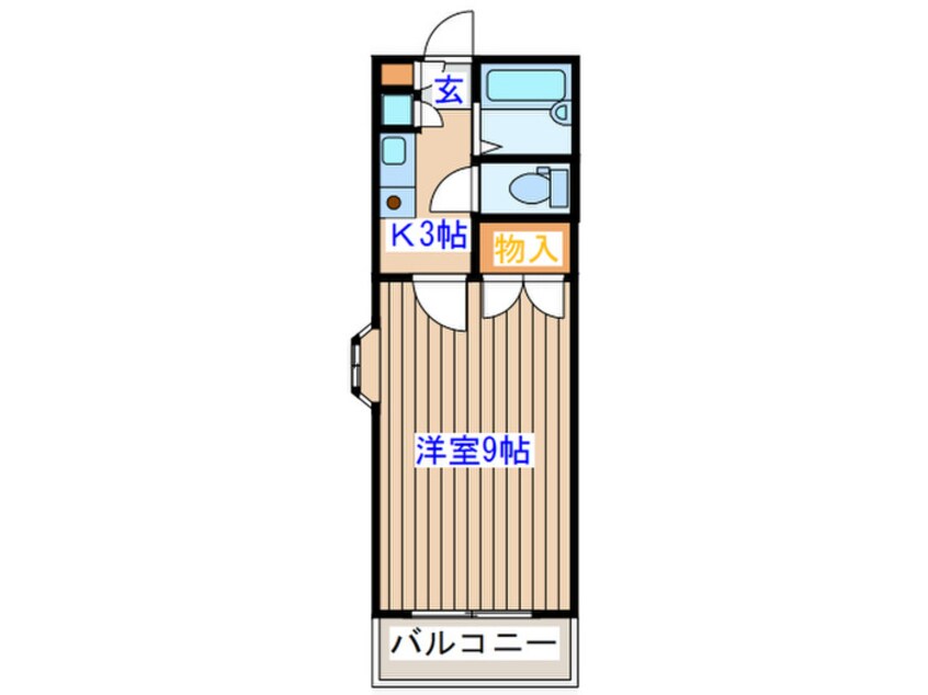 間取図 ﾜｲﾚｱﾋﾙｽﾞ