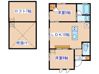 間取図 アーバンストリートテルノ