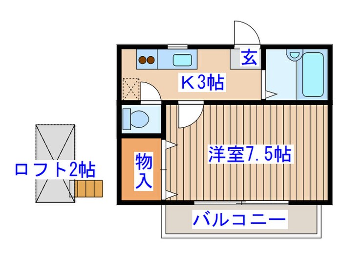 間取り図 ノーブルカーサ原町