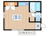 ビレッジ木ノ下 1Rの間取り