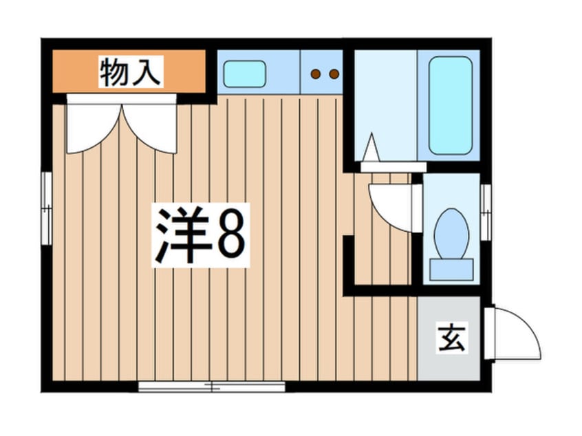 間取図 ビレッジ木ノ下