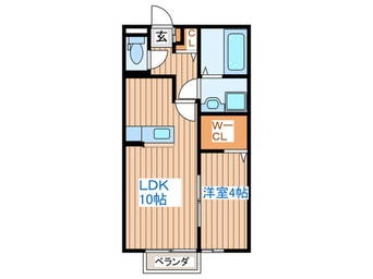 間取図 シャルマンコ－ト杜A