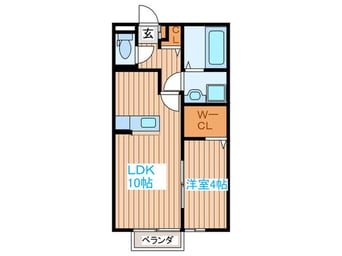 間取図 シャルマンコ－ト杜A