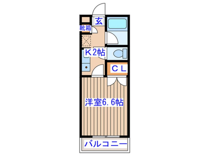 間取図 Ｔ．Ｓ五輪ビル