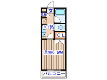 間取図 Ｔ．Ｓ五輪ビル