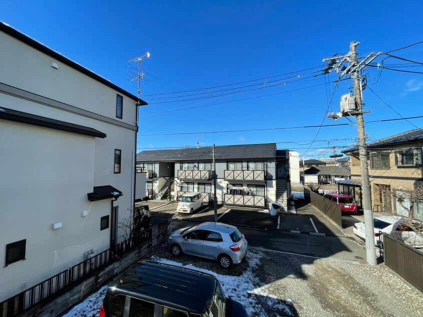 室内からの展望 第一清京荘