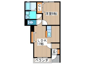 間取図 フレスコ向田