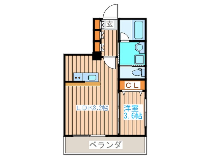 間取り図 ルミエール日泉