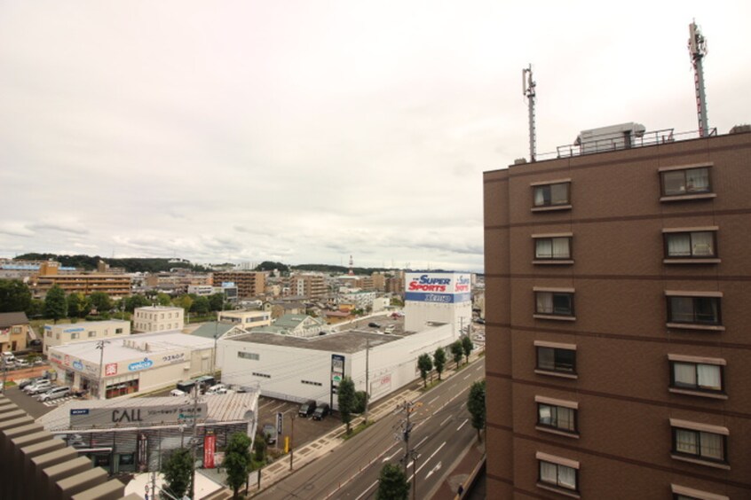 室内からの展望 ルミエール日泉