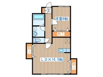 間取図 アルコイリスⅠ番館
