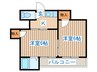 エコ－ルＦ 2Kの間取り