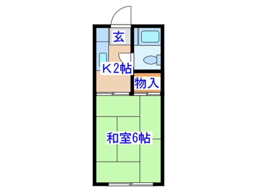 間取図 アンジュ花京院