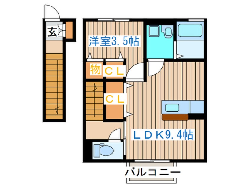 間取図 フォレスト上野山