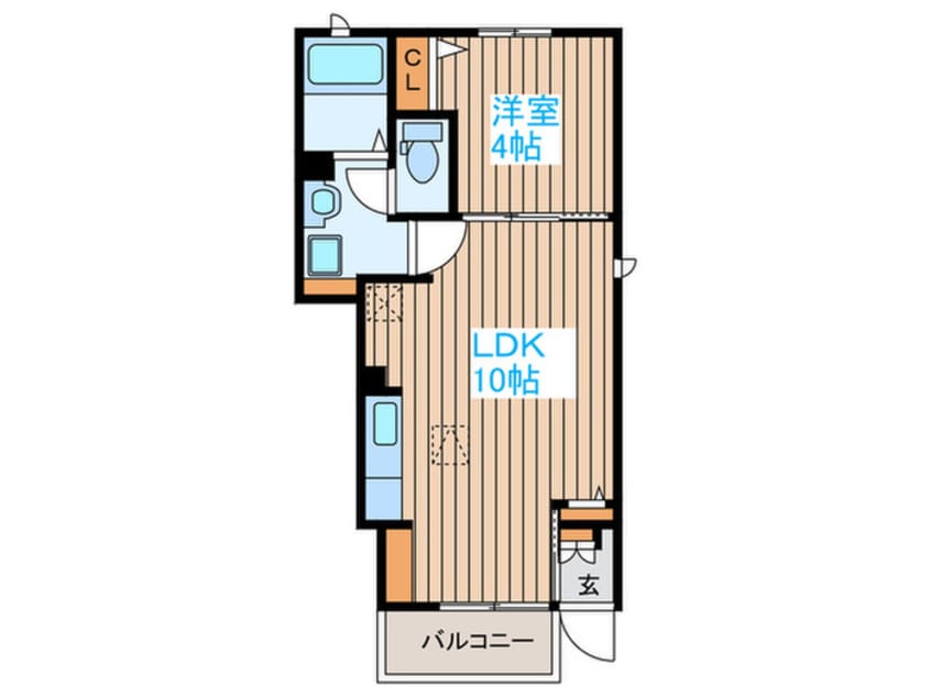 間取図 HIRCH　HOUSE　C