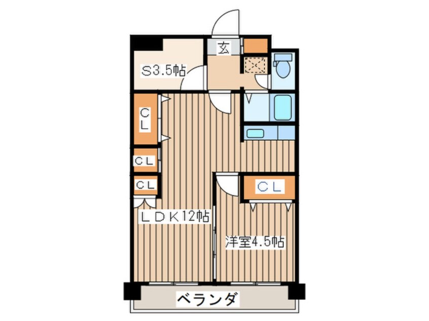 間取図 ニュ－更科ビル