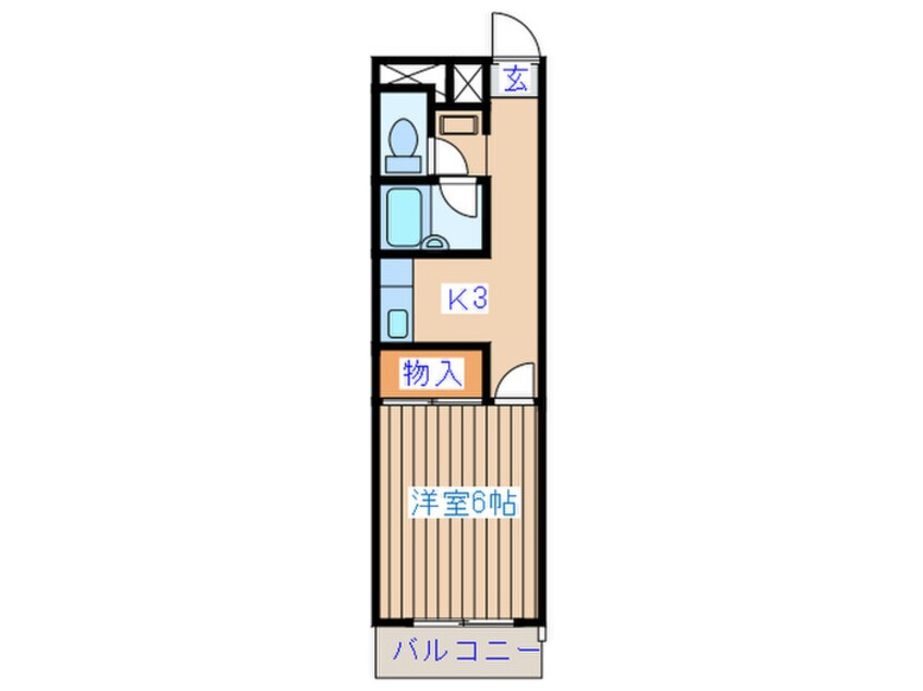 間取図 ニュ－更科ビル