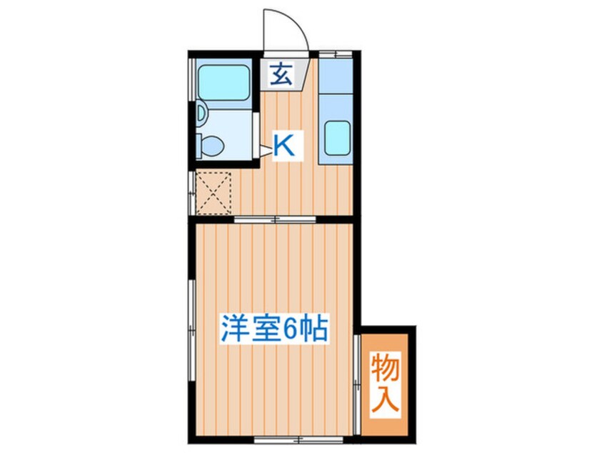 間取図 コ－ポ吉田