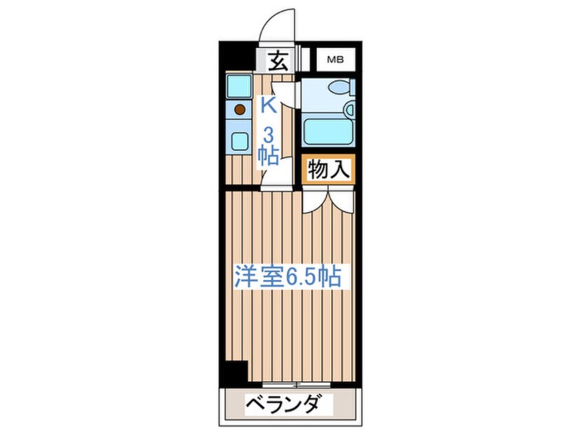 間取図 グレイスハイツ長町