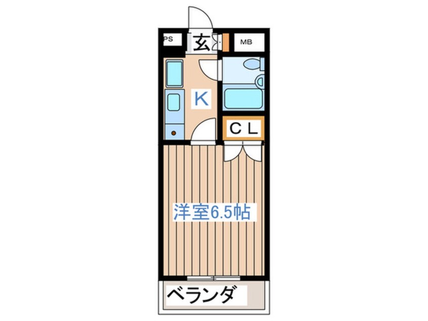 間取図 グレイスハイツ長町