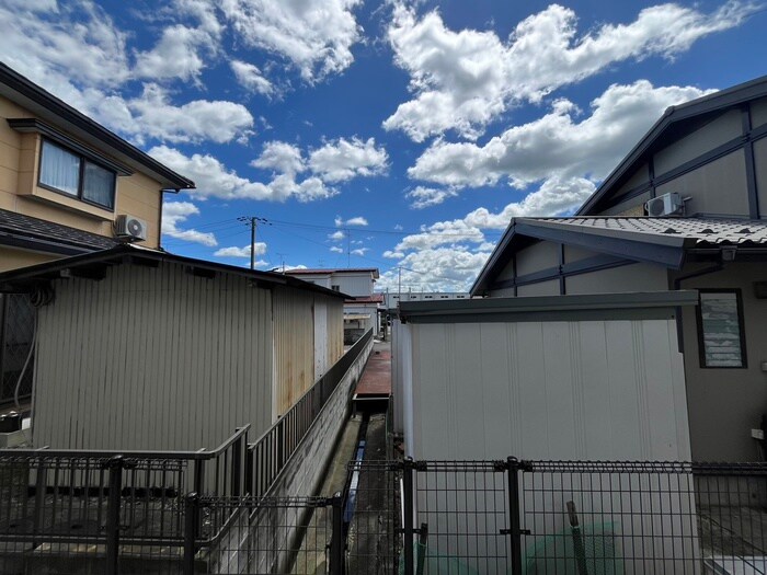 室内からの展望 オーブ