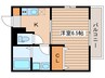 MAHARO宮町 1Kの間取り