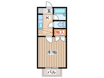 間取図 ロフティアイランドＡ