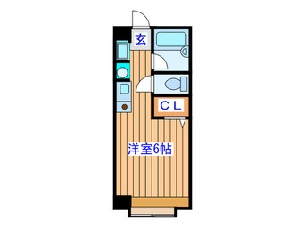 間取図 セントヒルズ仙台(C608)