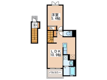 間取図 アヴニールⅠ