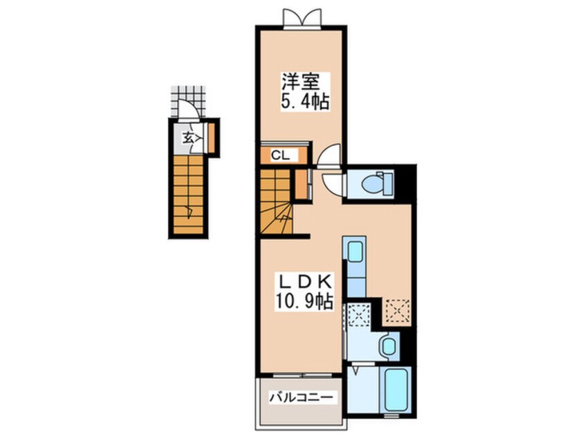 間取図 アヴニールⅠ