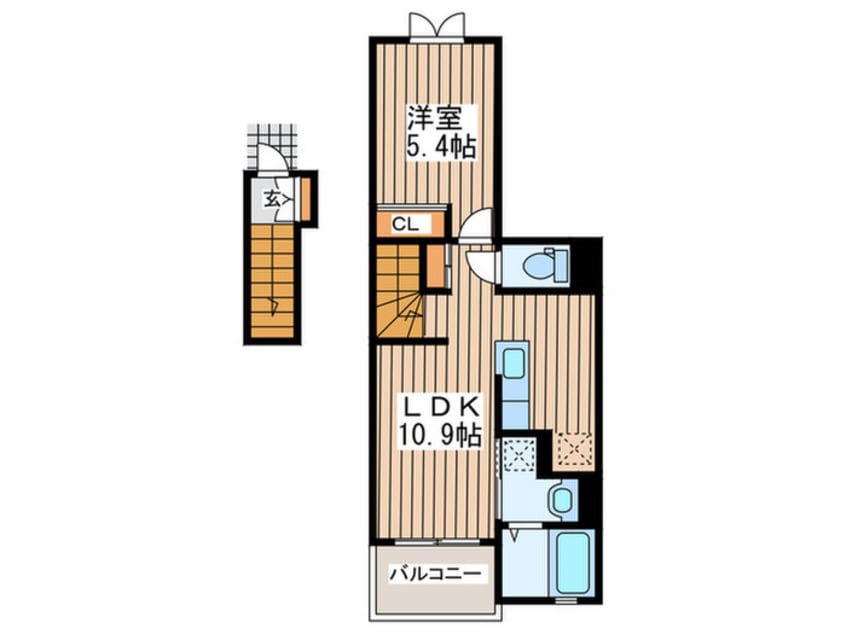 間取図 アヴニールⅠ