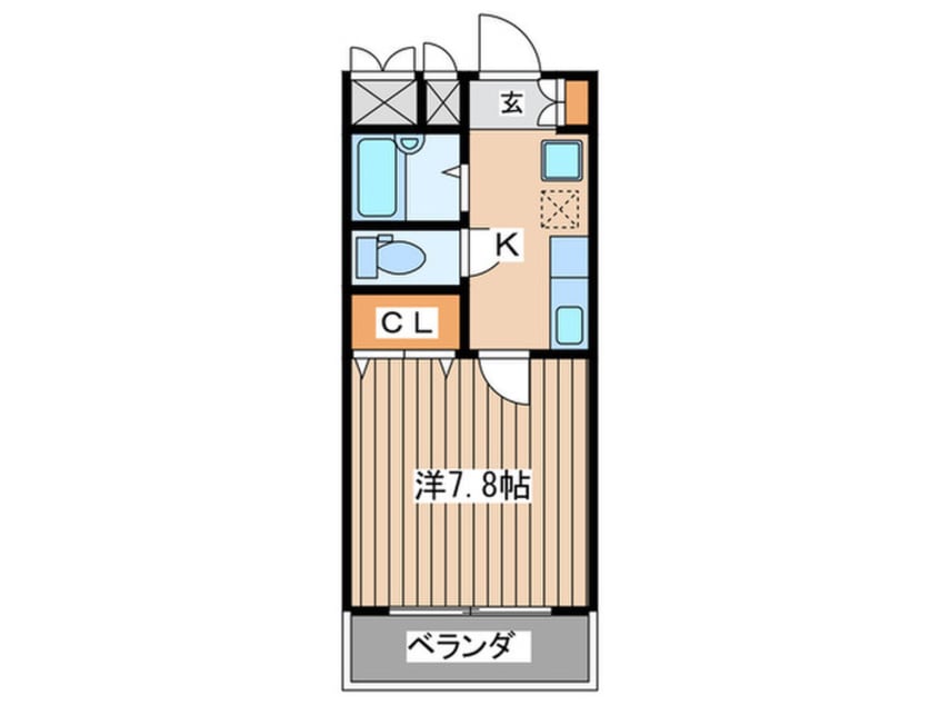 間取図 ステラハウスこめがふくろ