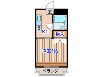 間取図 千葉ハイツ