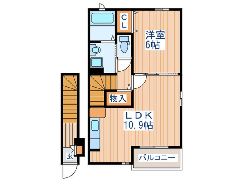 間取図 ブレスサイドヒルズ