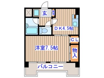 間取図 グリ－ンハピ－宮城野