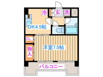 間取図 グリ－ンハピ－宮城野