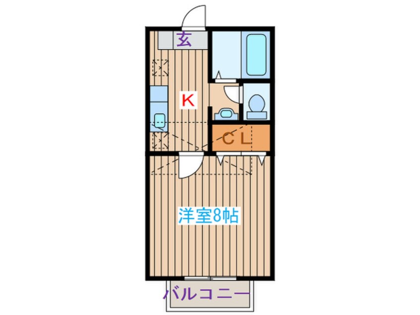 間取図 ダンディピ－ス