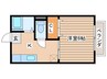 シェトワ 1Kの間取り
