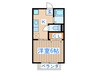 シェトワ 1Kの間取り