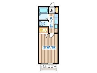 間取図 ＫＭＤ３番館