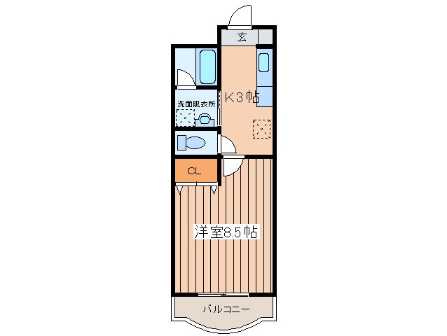 間取り図 ロワジ－ルＫⅡ