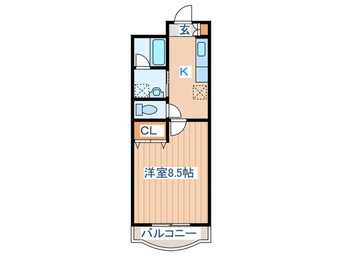 間取図 ロワジ－ルＫⅡ