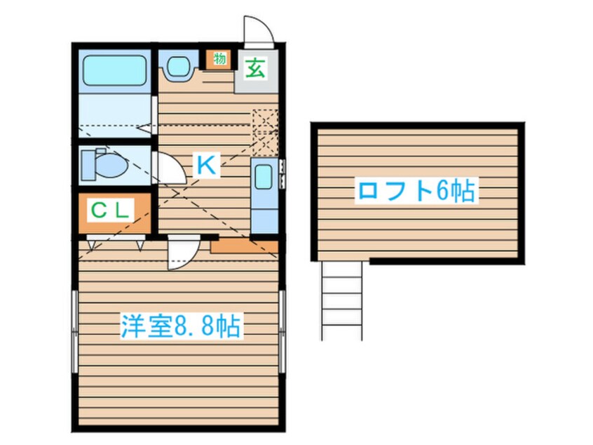 間取図 Maison RATIS